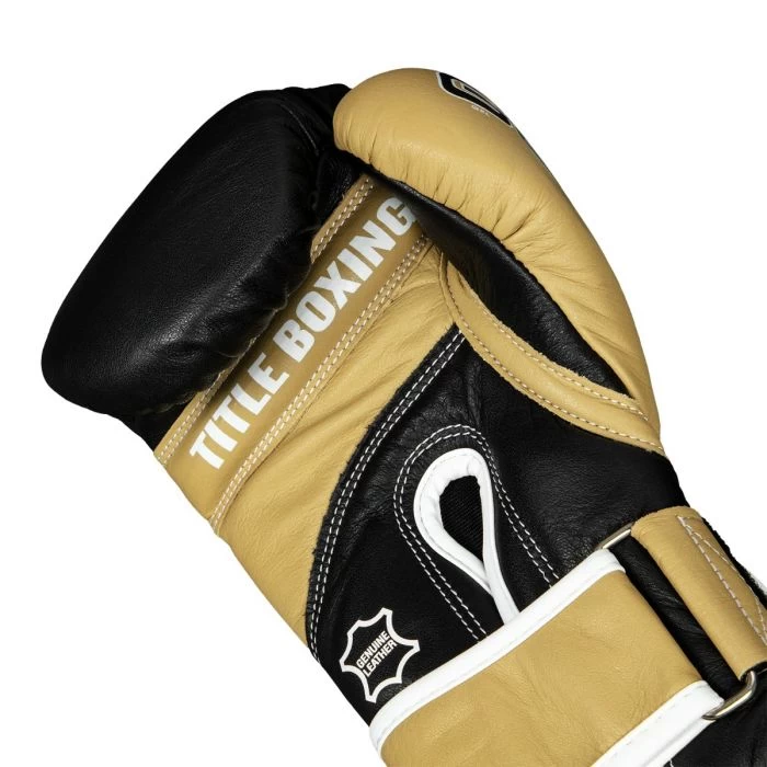 Title Gel V2T Bag Gloves - Black/gold, EUGTWBGV2T - Image 3