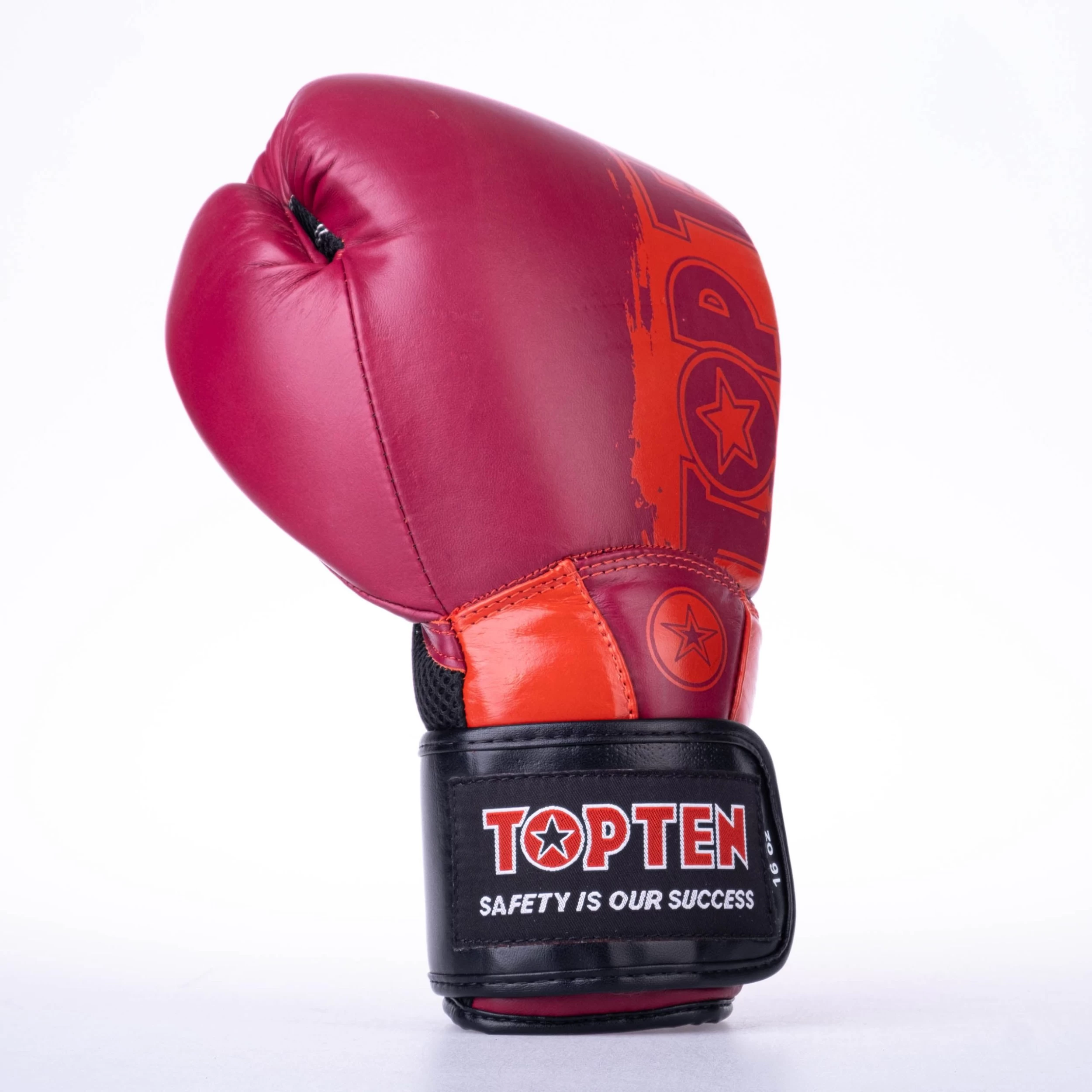 Top Ten Boxing Gloves Elite Dual - Red - Image 4