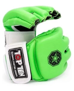 Top Ten MMA Gloves Striking C-Type - Green/white, 23351-51