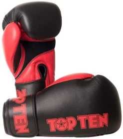 Boxing Gloves TOP TEN XLP - Black/red, 2268-94