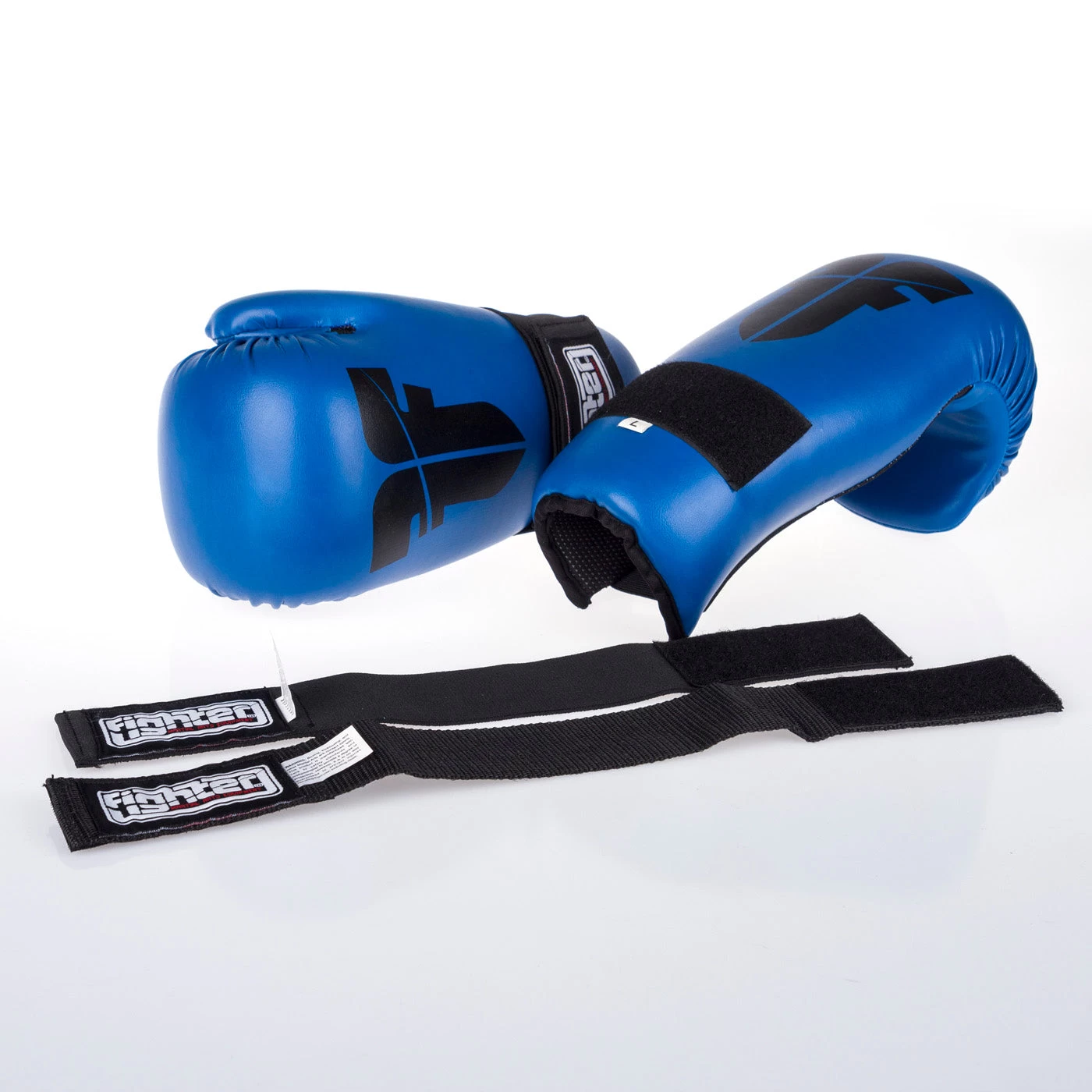 Fighter Open Gloves Strap - Blue, FOG-001BL - Image 11