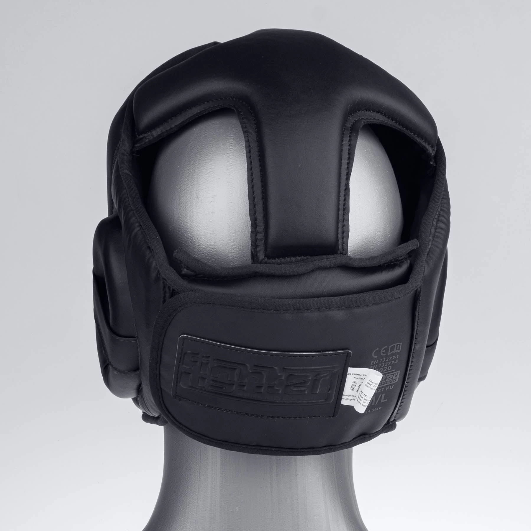Fighter Headguard Sparring - Black/black, JE1421PUBLK - Image 5