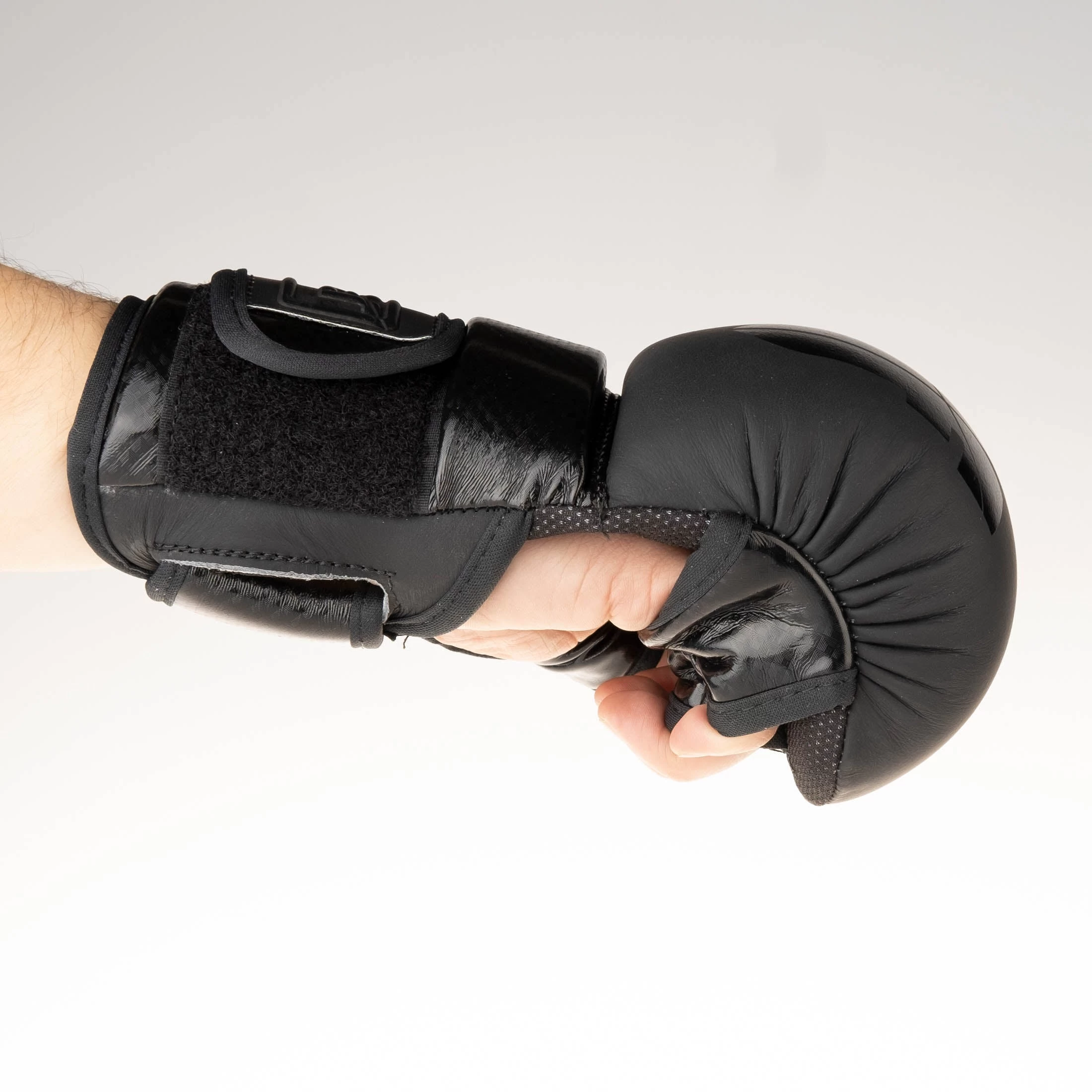 Fighter MMA Gloves Training - Black, FMG-001BB - Image 3