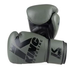 King Pro Boxing - Boxing Gloves Platinum 3 - Khaki, Kbp/bg-platinum3