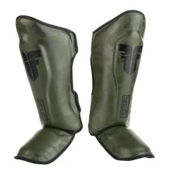 Fighter Shinguards Thai Classic - Khaki/camo, JE1573CKH