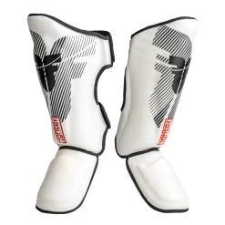 Fighter Shinguards Thai Classic - White/black, JE1573BWH