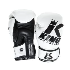 King Pro Boxing - Boxing Gloves Platinum 5 - White, Kpb/bg-platinum5