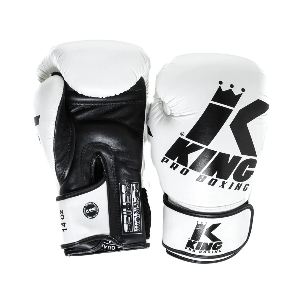 King Pro Boxing - Boxing Gloves Platinum 5 - White, Kpb/bg-platinum5