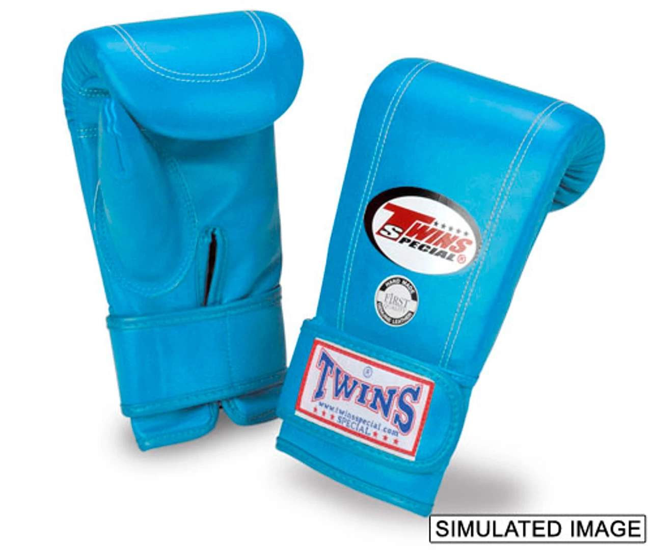 TWINS Velcro Wrist Bag Gloves Full Thumb - Image 3