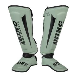King Pro Boxing Shinguards Revo 5 - Khaki