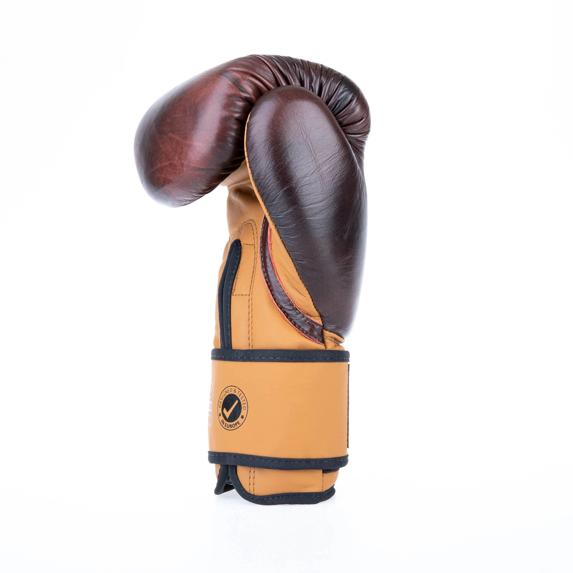 Fighter Boxing Gloves Retro - Brown - Image 3