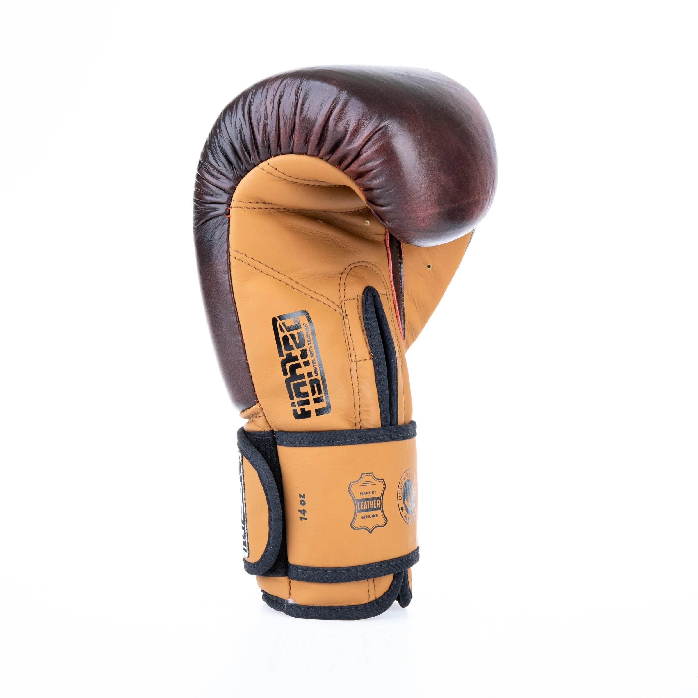Fighter Boxing Gloves Retro - Brown - Image 7