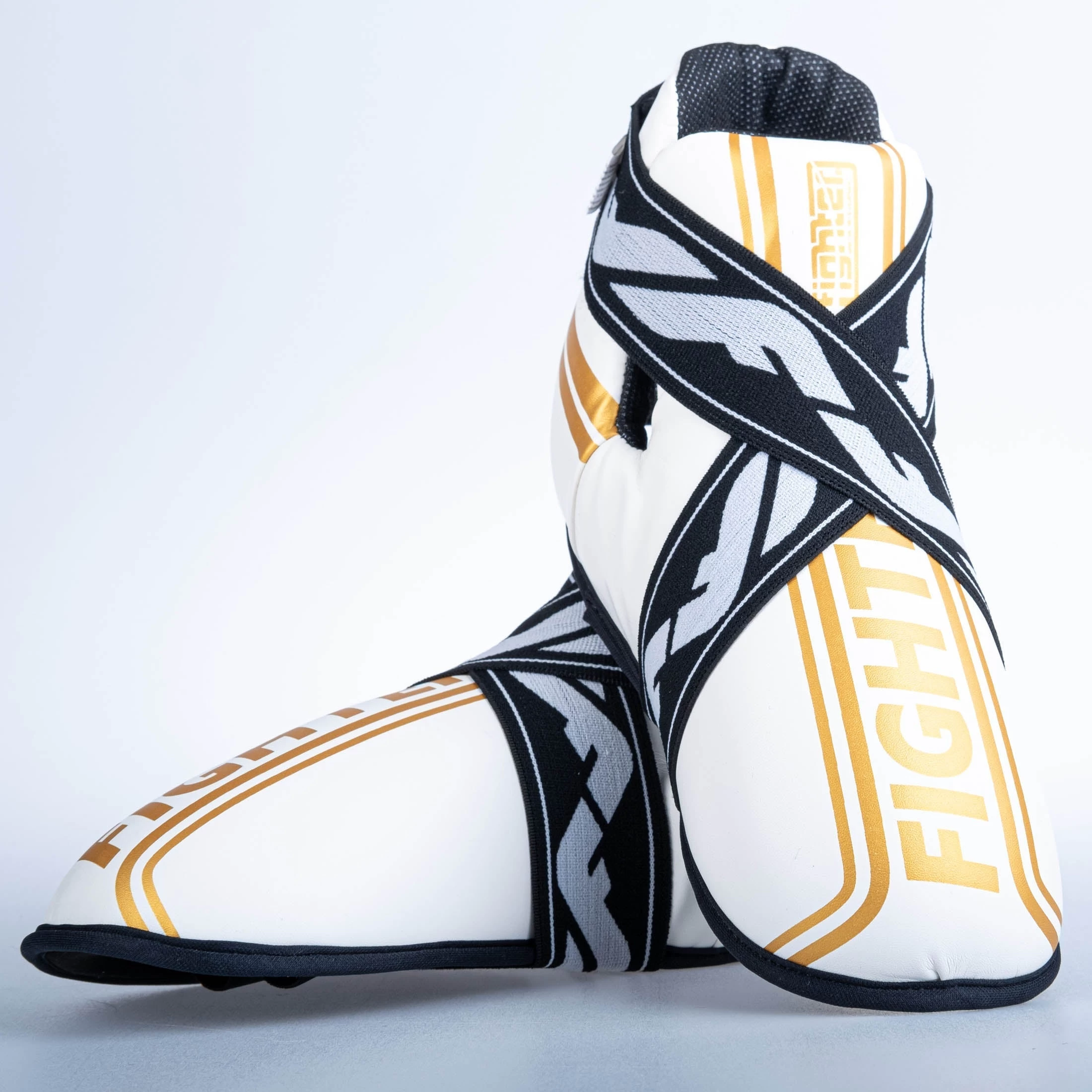 Fighter Foot Gear Stripe - SGP Edition - White/gold - Image 4