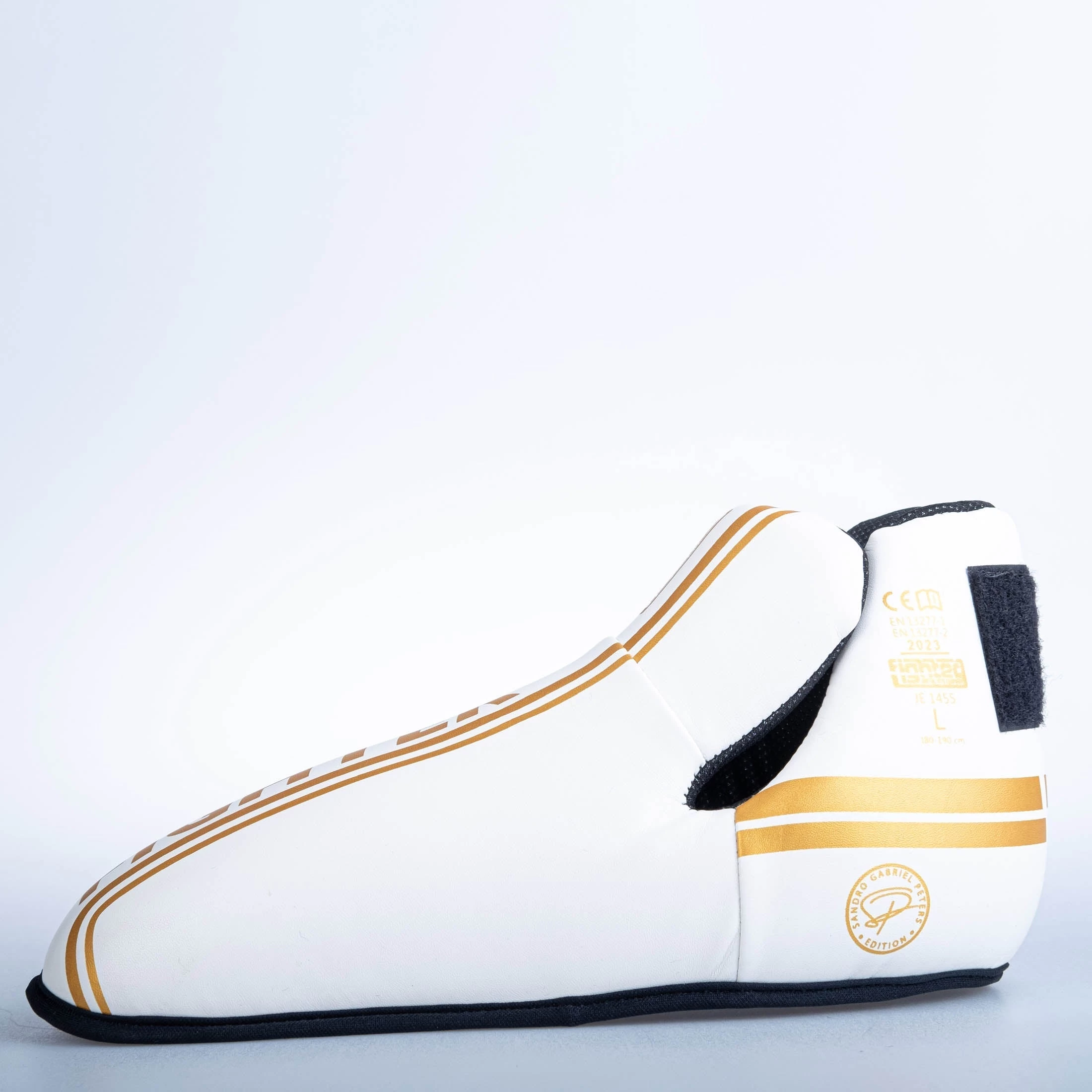 Fighter Foot Gear Stripe - SGP Edition - White/gold - Image 5