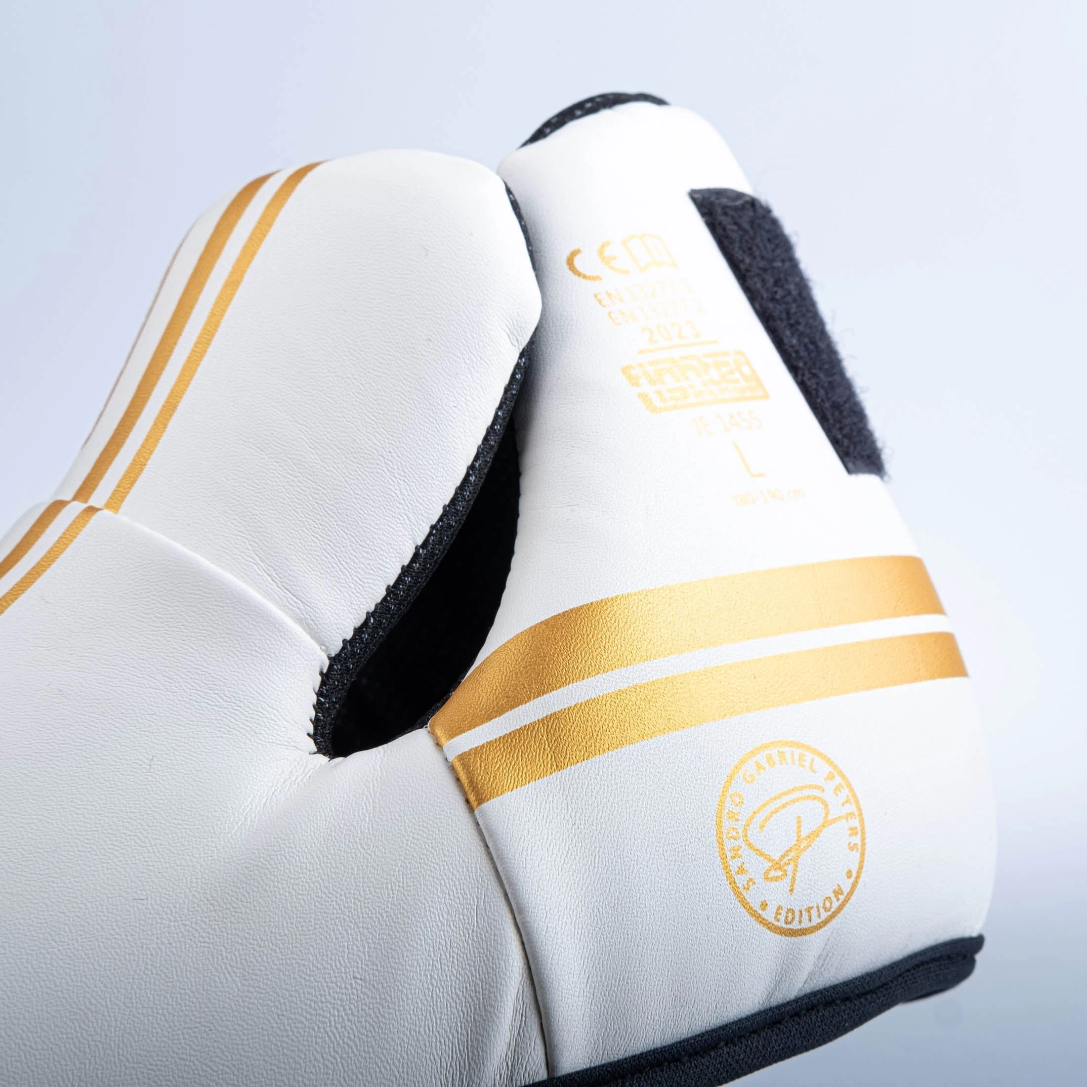 Fighter Foot Gear Stripe - SGP Edition - White/gold - Image 9