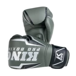 King Pro Boxing BG THOR - Khaki/silver