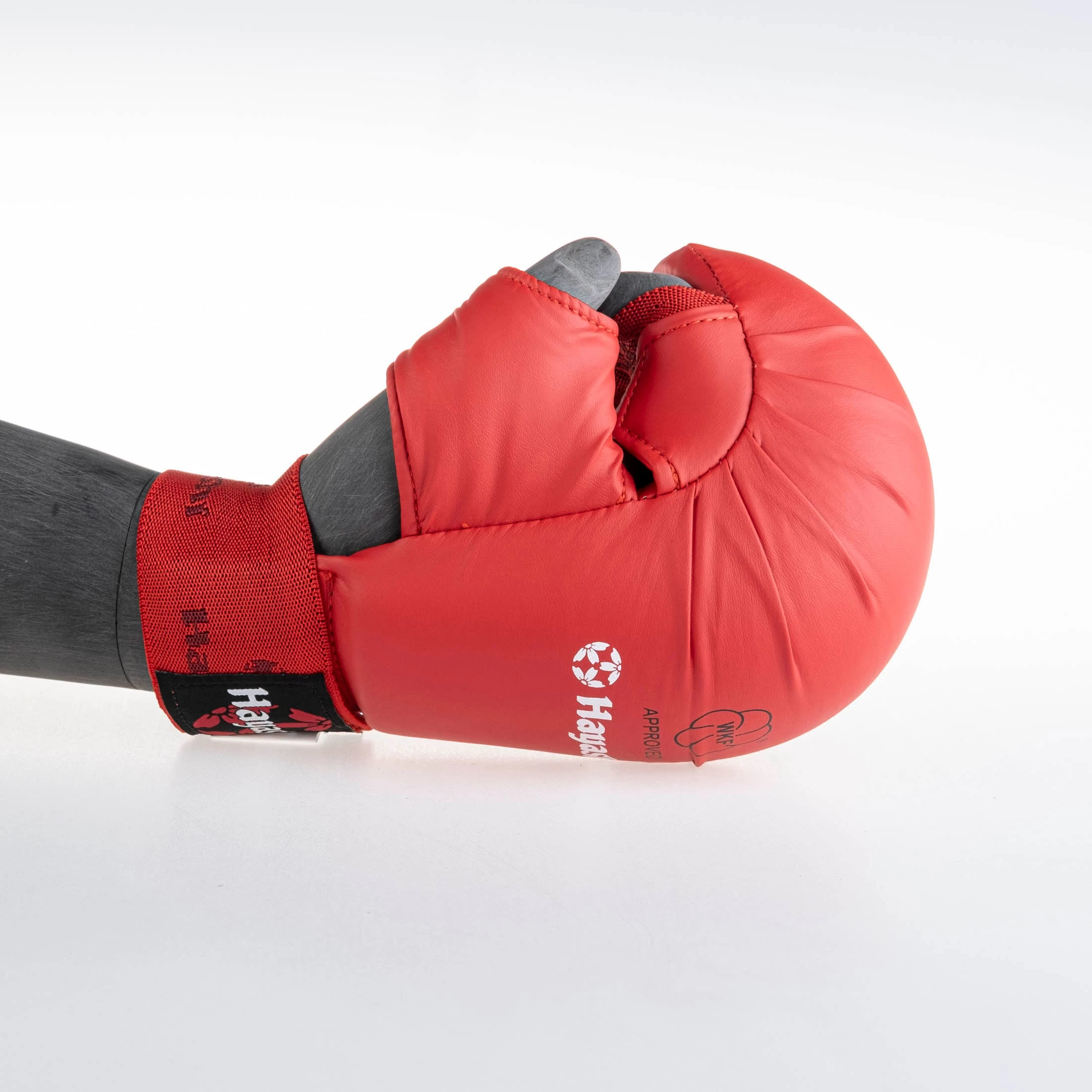 Hayashi Karate Fist Protector TSUKI With Thumb (WKF Approved) - Red, 238 - Image 11