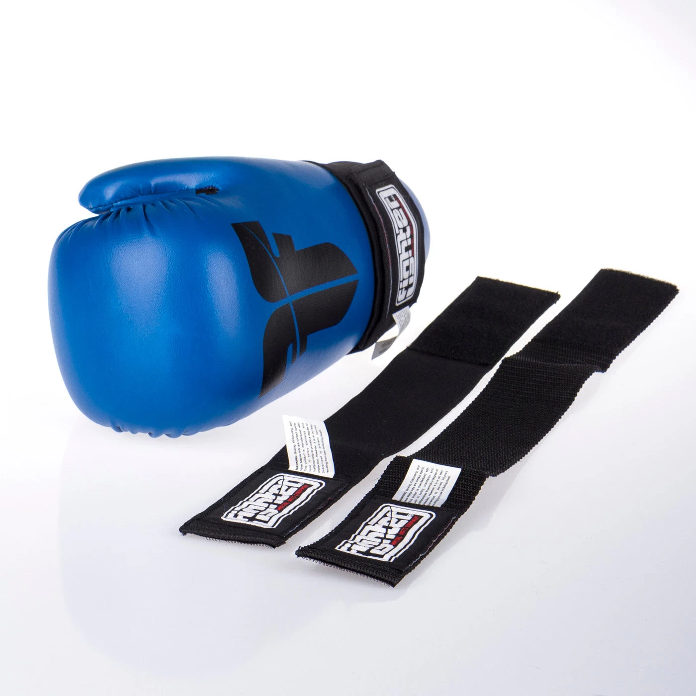 Fighter Open Gloves Strap - Blue, FOG-001BL - Image 8