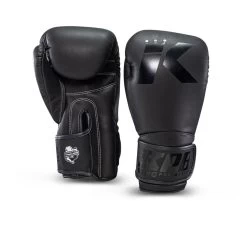 King Pro Boxing Boxing Gloves Pellis - Black