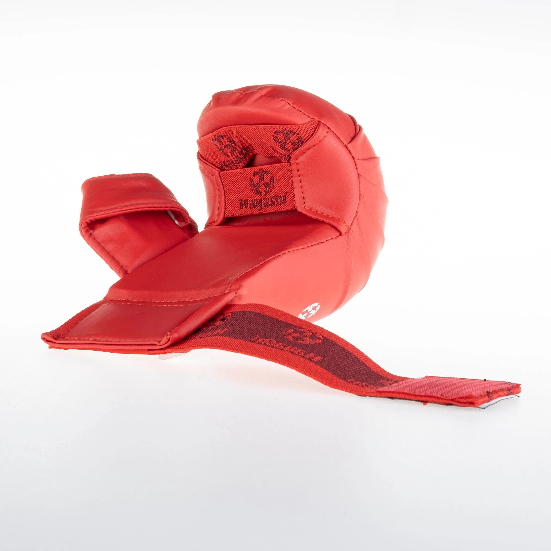 Hayashi Karate Fist Protector TSUKI With Thumb (WKF Approved) - Red, 238 - Image 9