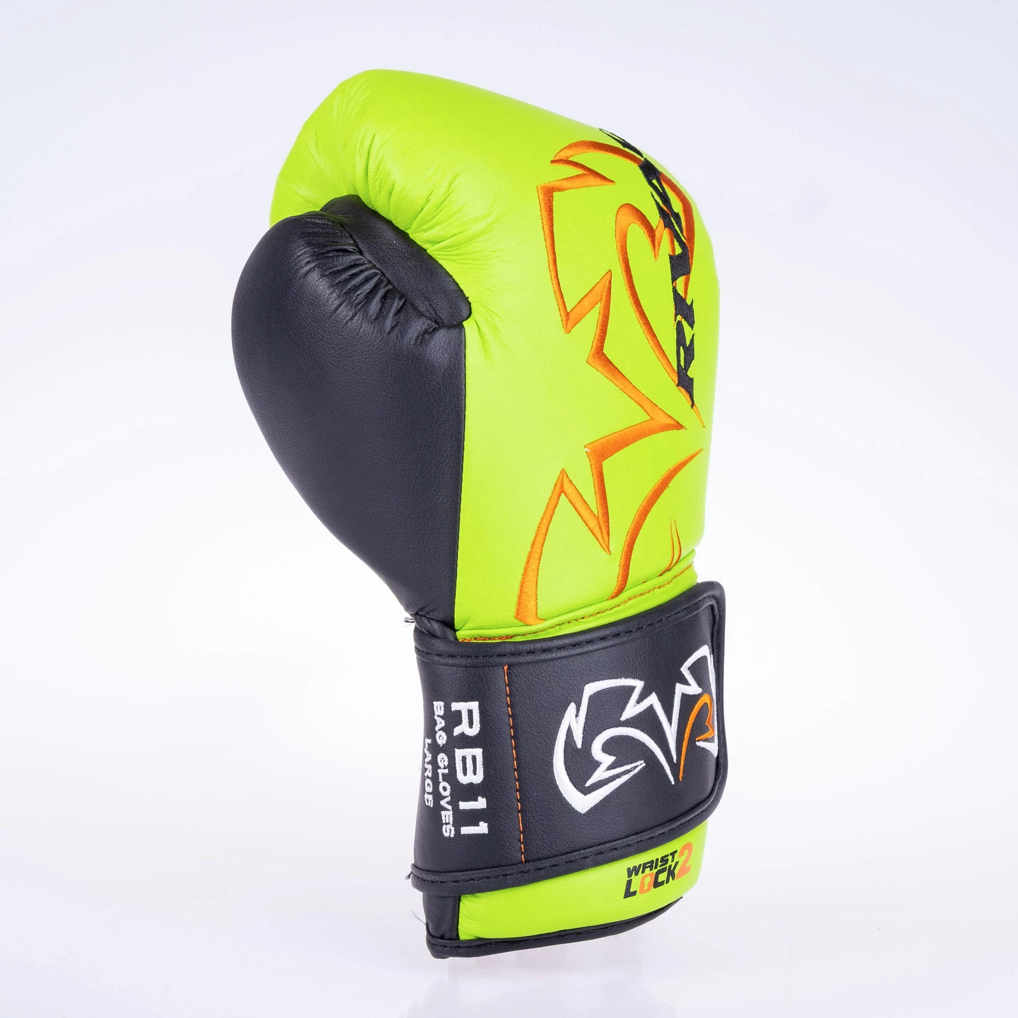 Rival Evolution Boxing Gloves - Neon. Green, RS11V-LM - Image 3
