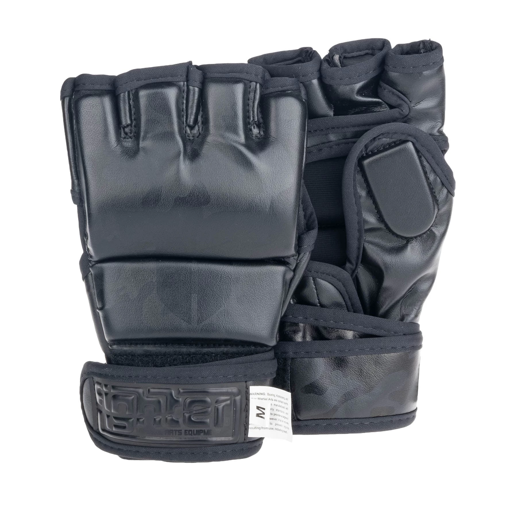 Fighter MMA Gloves Competition - Black Camo, FMG-002CBK