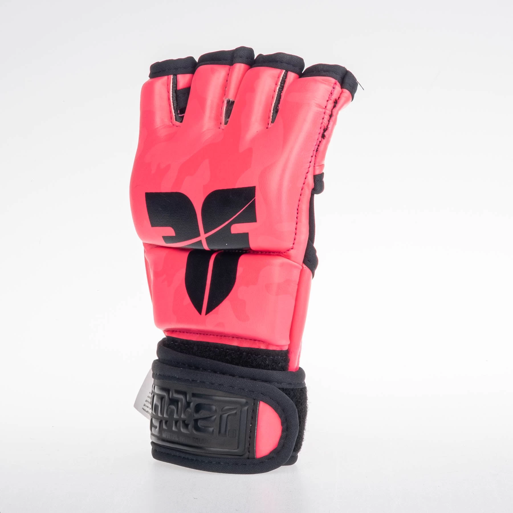 Fighter MMA Gloves Competition - Pink Camo, FMG-002CPK - Image 4