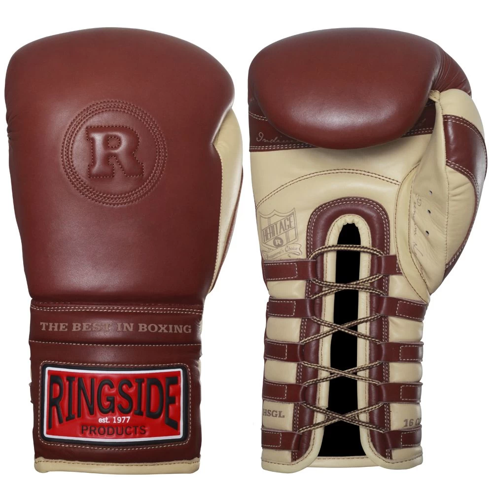 Ringside Heritage Lace Sparring Gloves - Image 9
