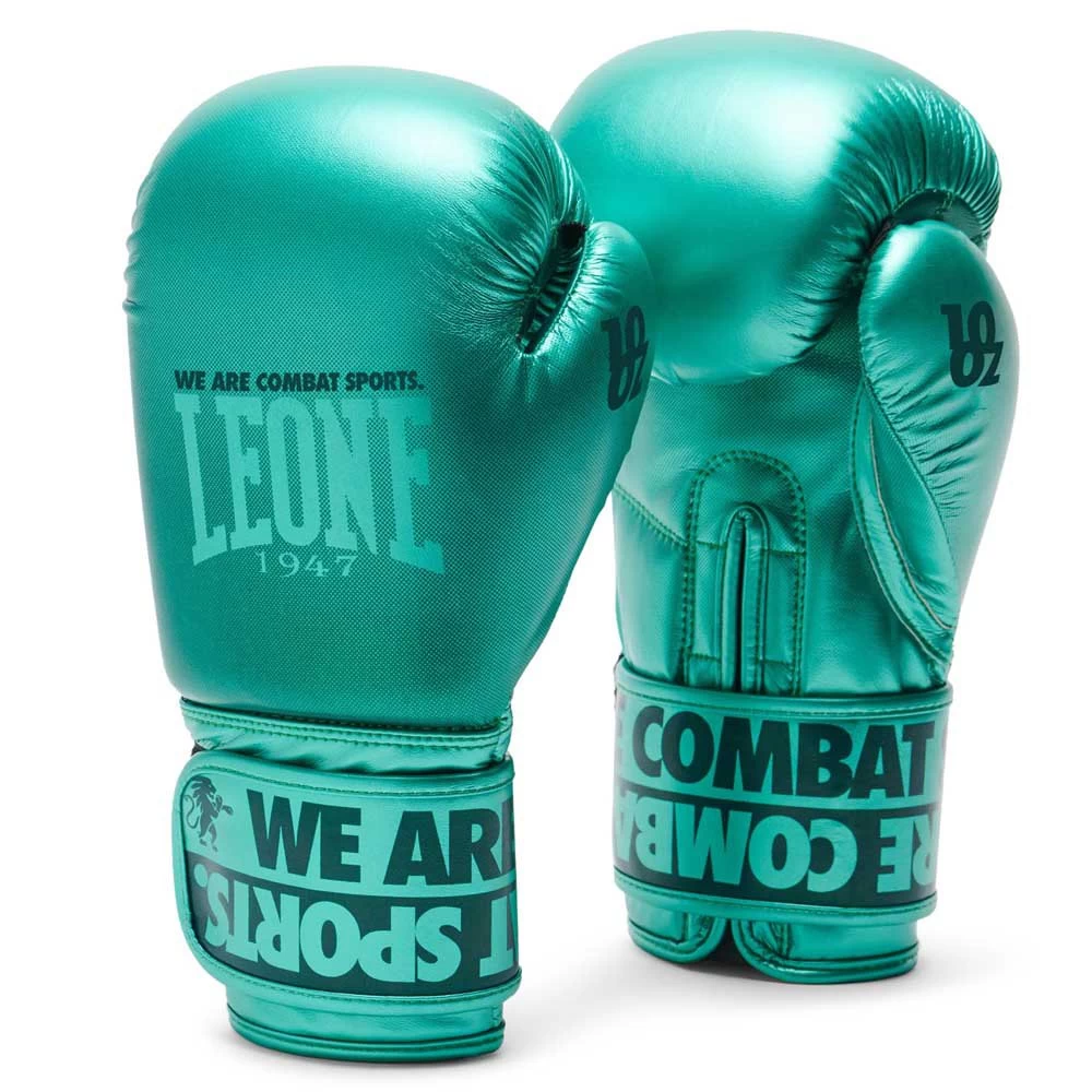 Shaded Artificial Leather Boxing Gloves - Image 3