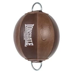 Lonsdale Vintage Double End Ball Leather Double End Bag