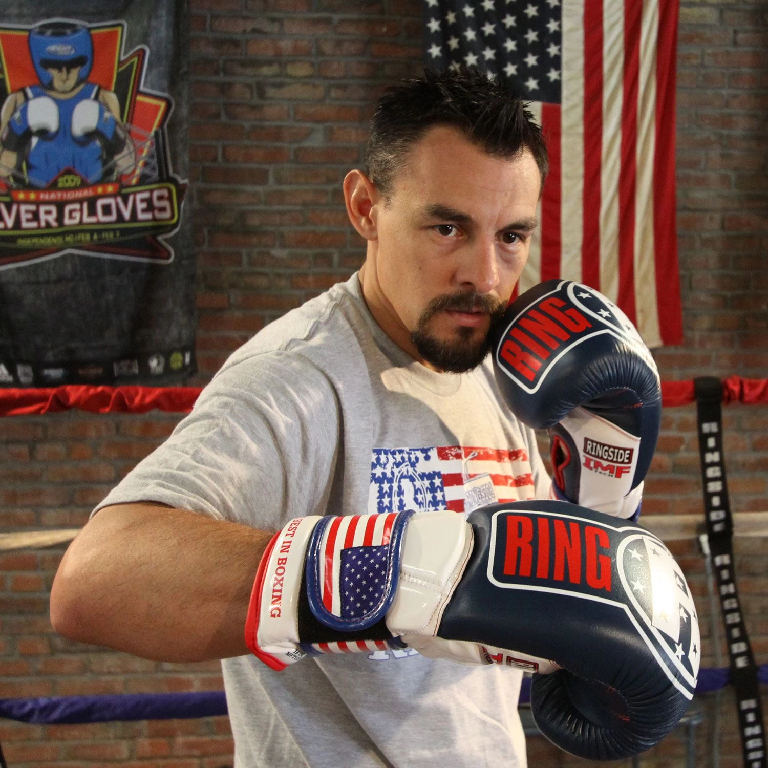 Ringside Limited Edition USA IMF Techâ„¢ Sparring Gloves